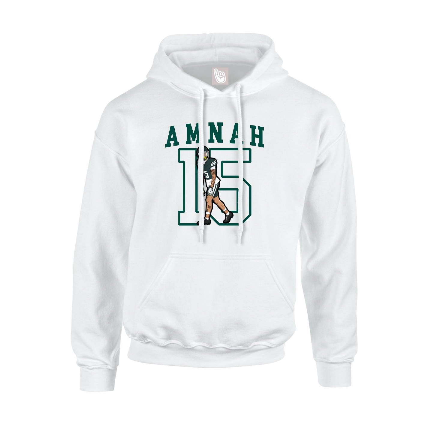 Hoodie — Shirsey in White