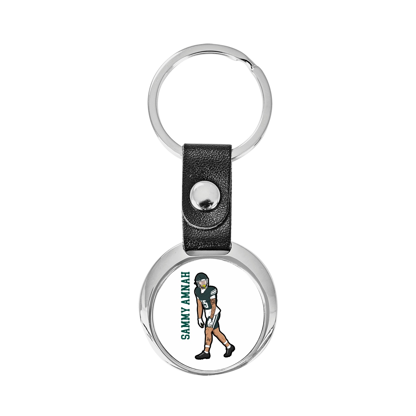 Key Chain — Name Vertical in Classic