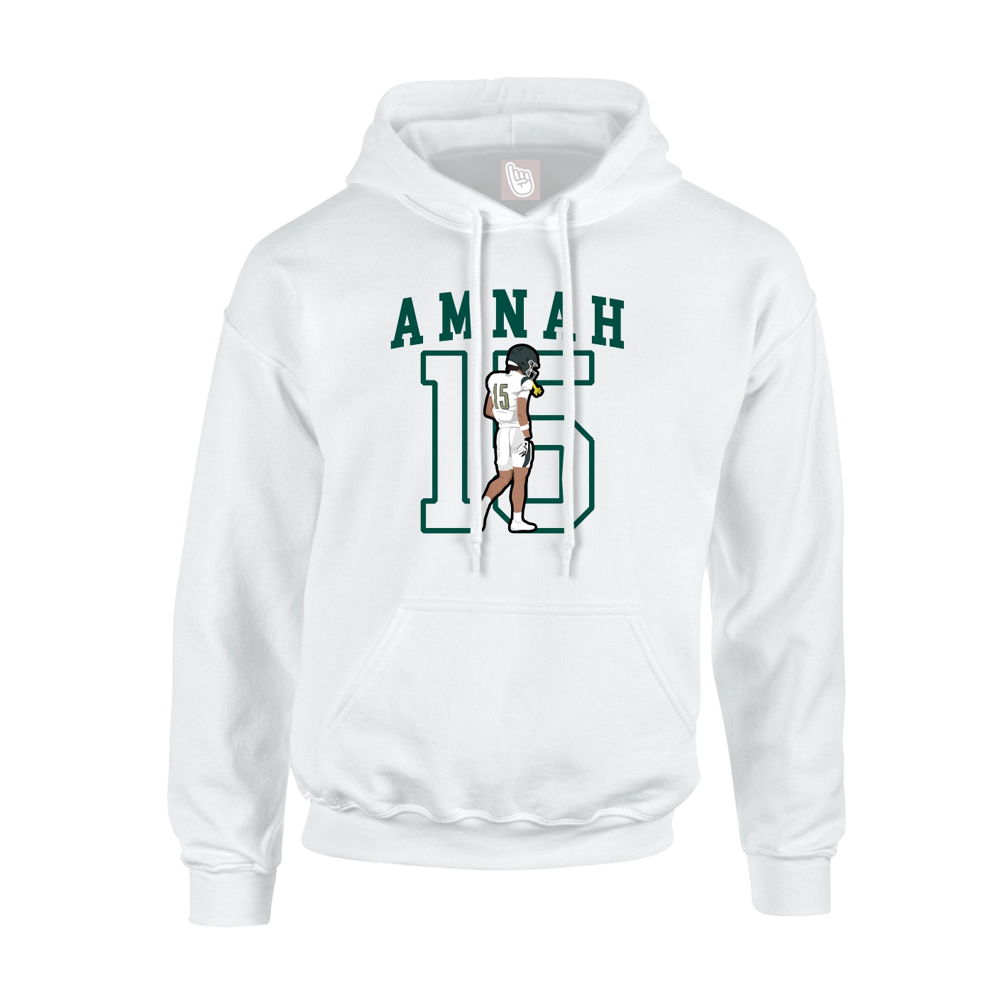 Youth Hoodie — Shirsey in White