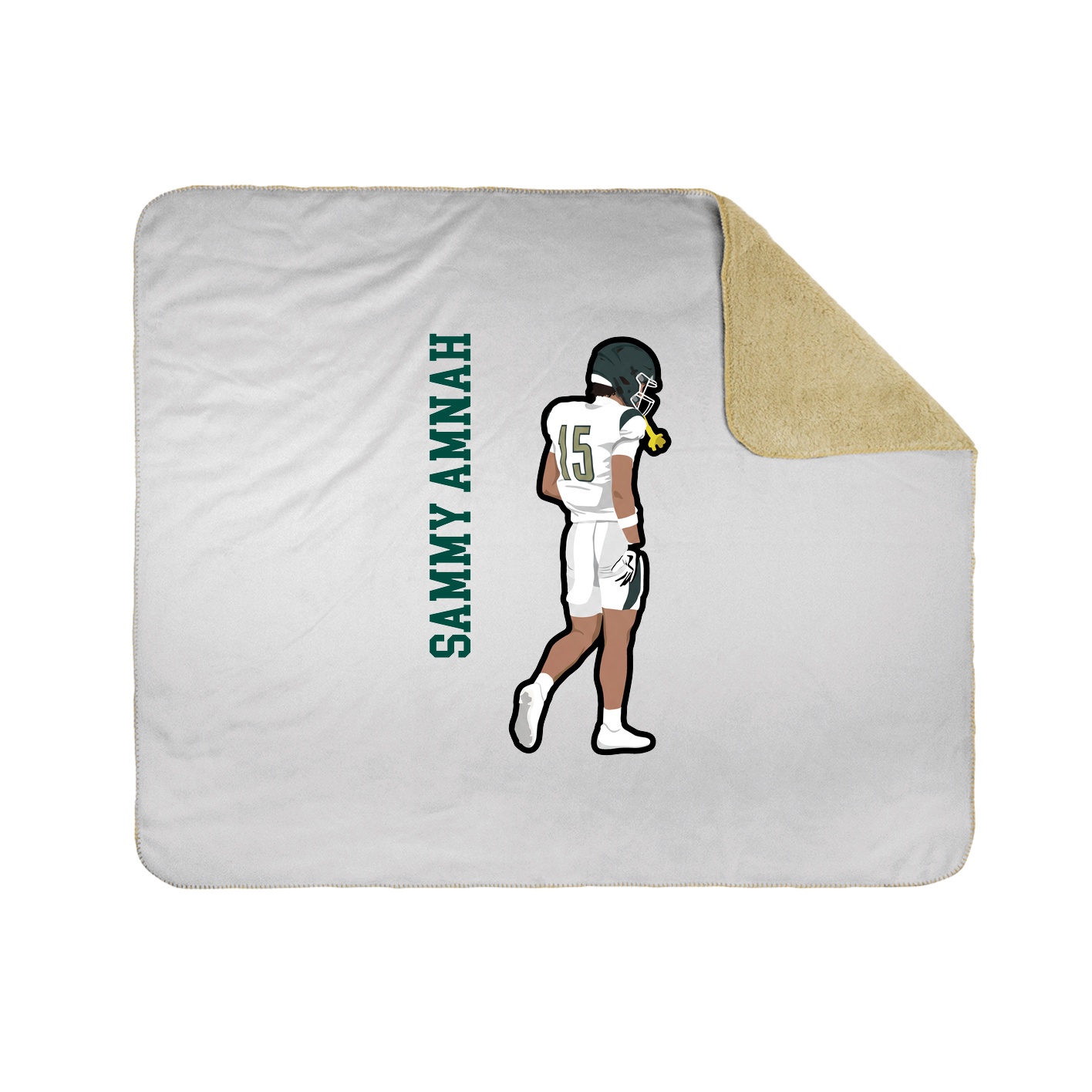 50x60 Sherpa Lined Throw Blanket
