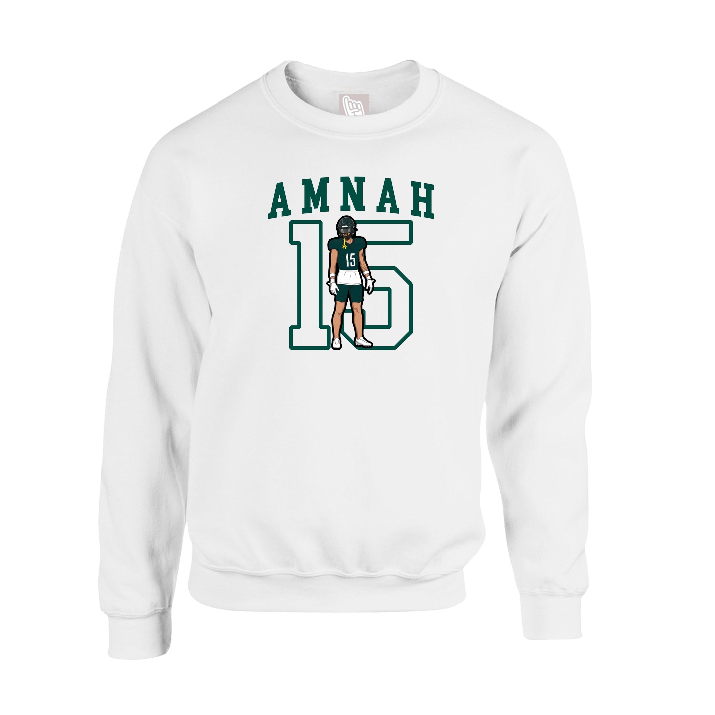 Fleece Crew — Shirsey in White