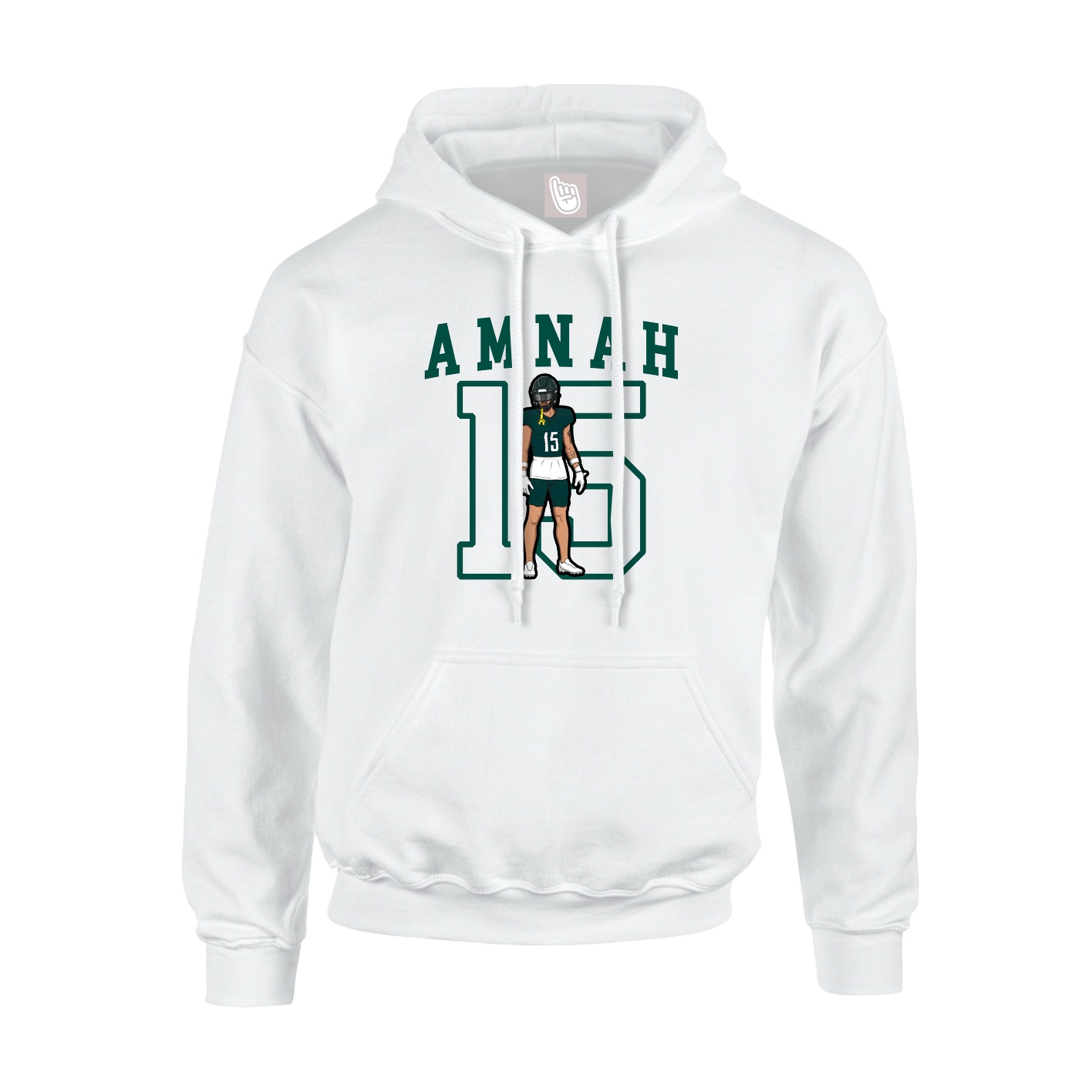 Youth Hoodie — Shirsey in White