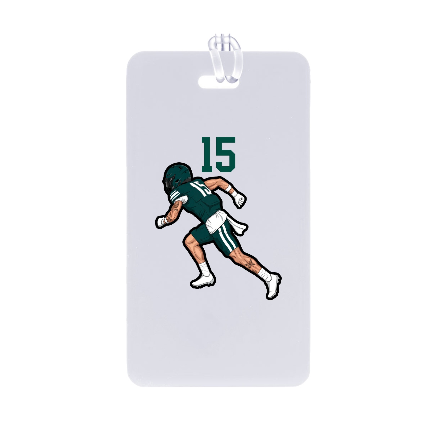 Bag Tag — Number Top in Classic