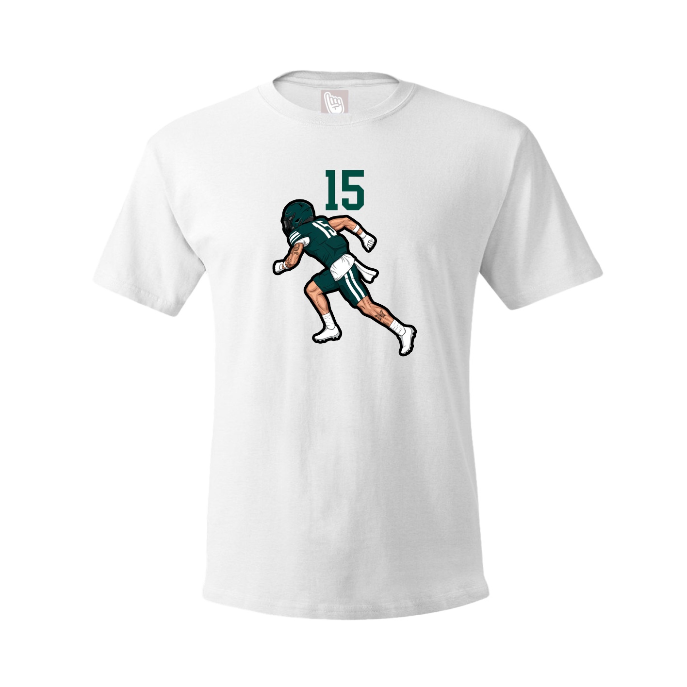 Tee — Number Top in White