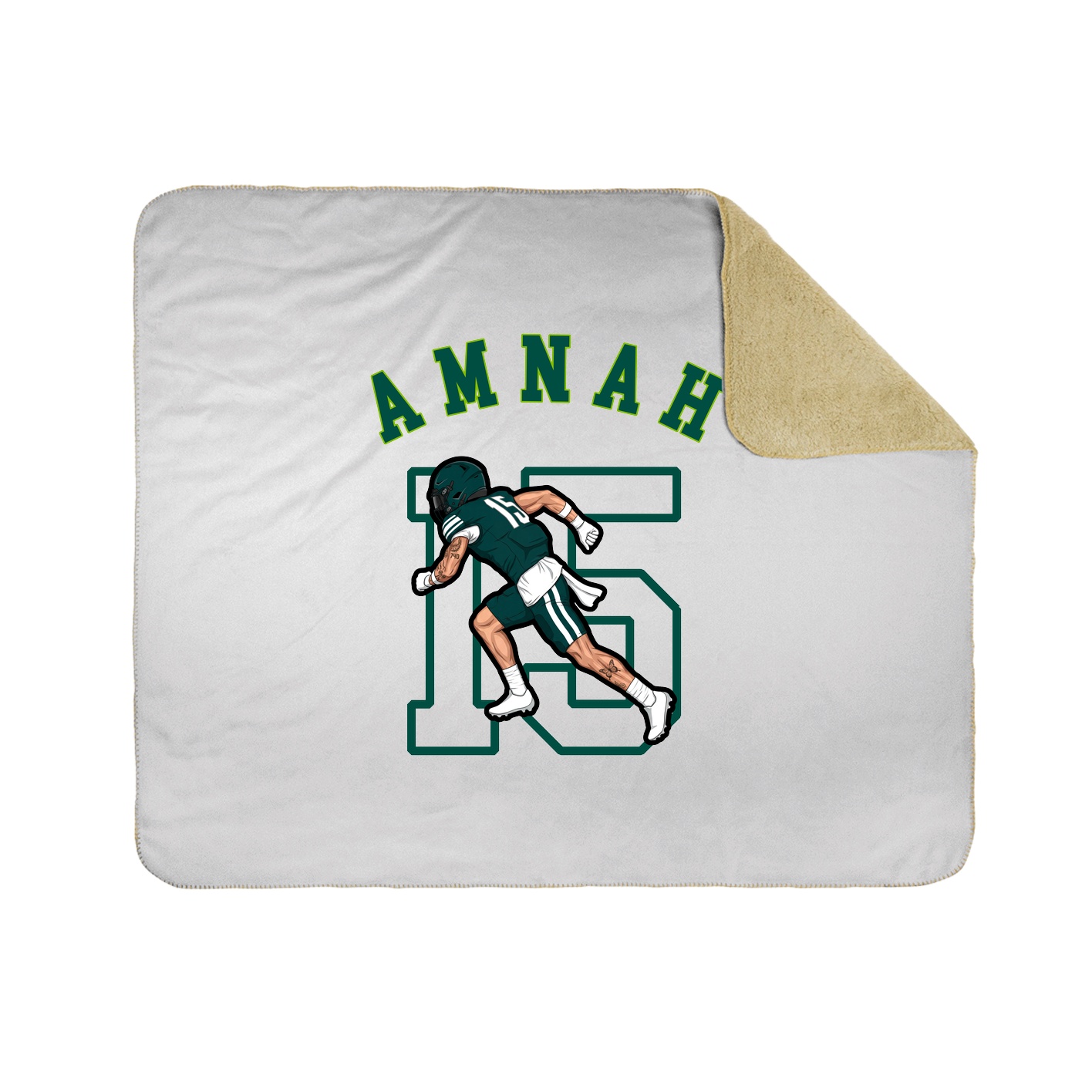 Throw Blanket — Shirsey Arch in White