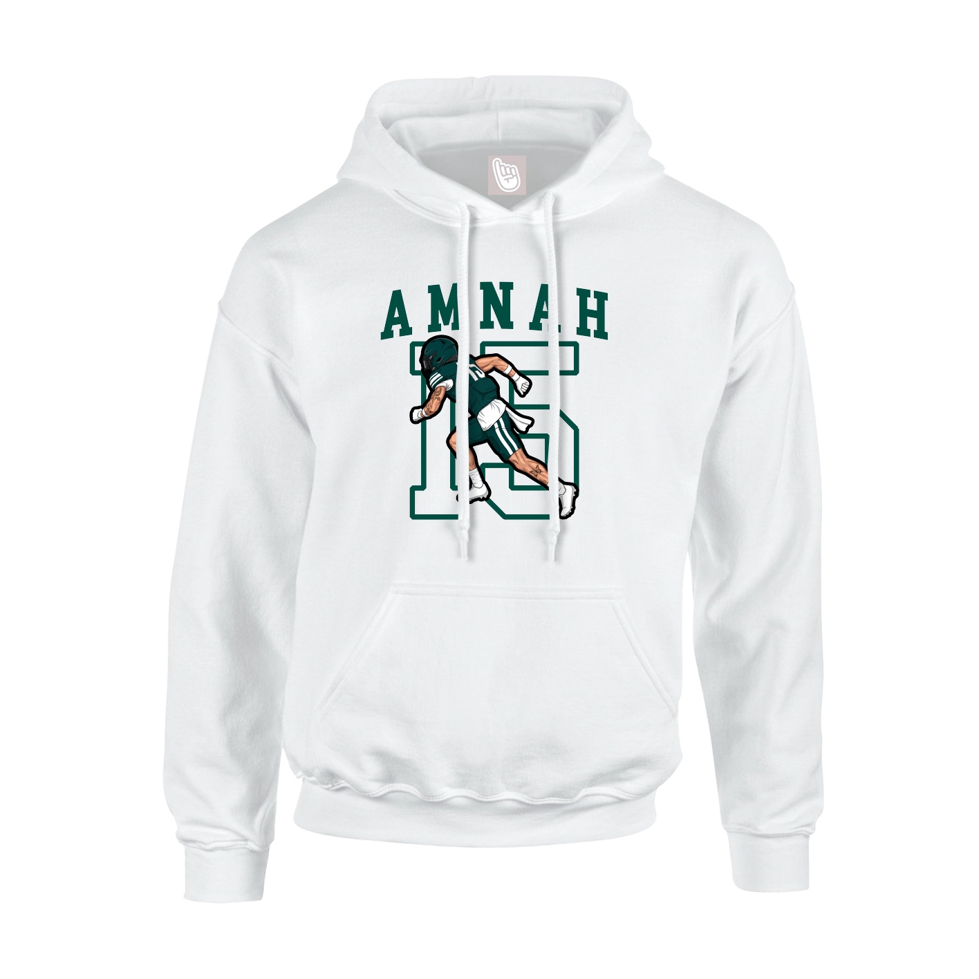 Hoodie — Shirsey in White