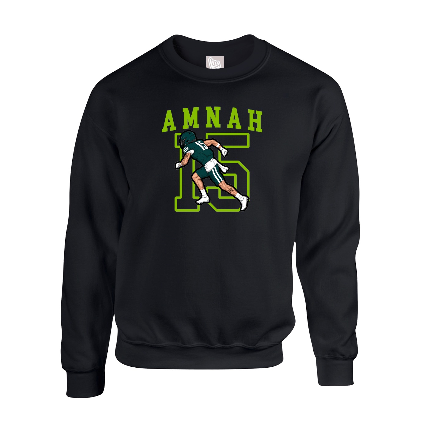 Fleece Crew — Shirsey in Black
