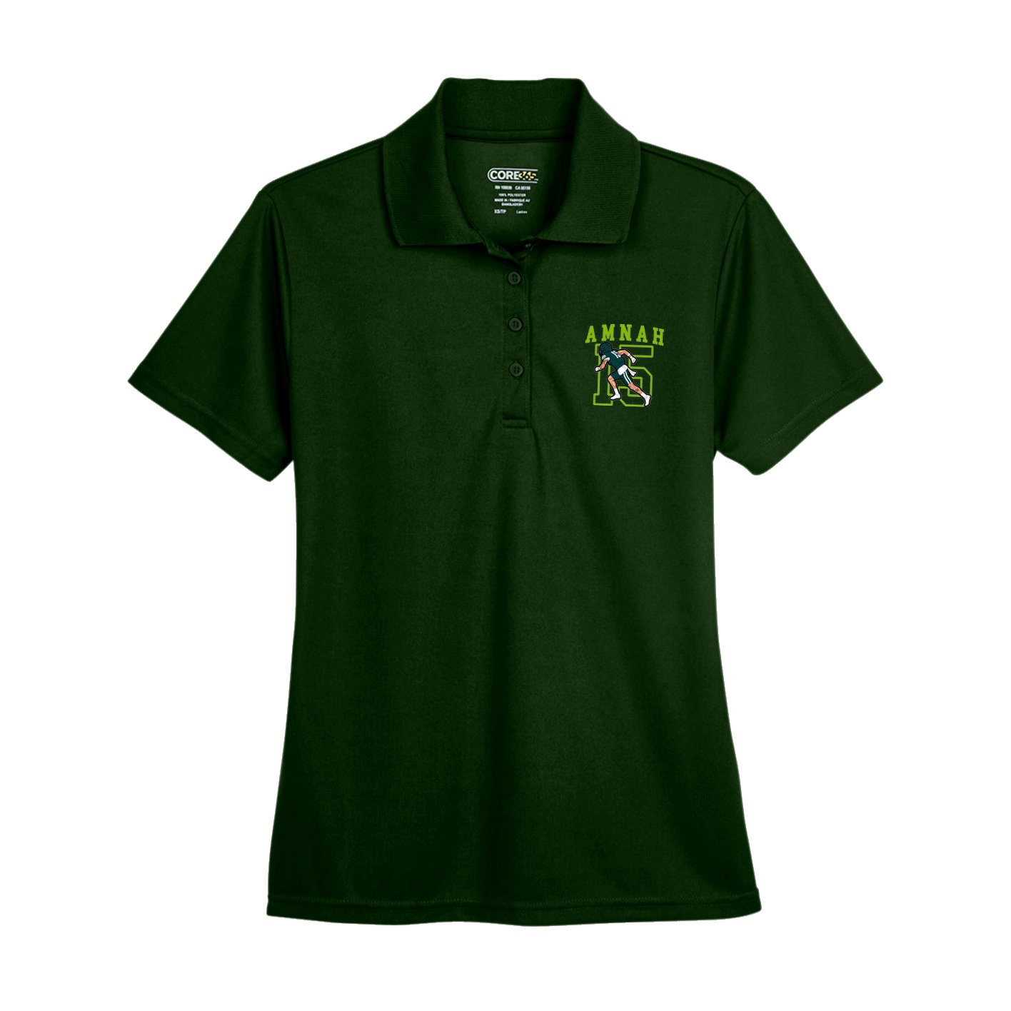 Womens Performance Polo — Shirsey in Green