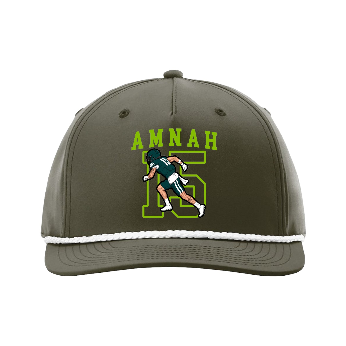 Five-Panel Classic Rope Cap — Shirsey in Green
