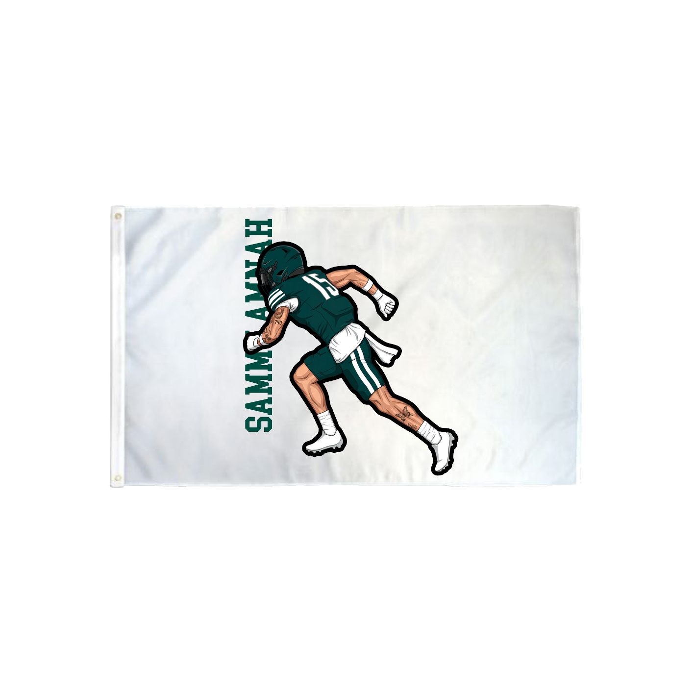 3x5 Flag — Name Vertical in Classic