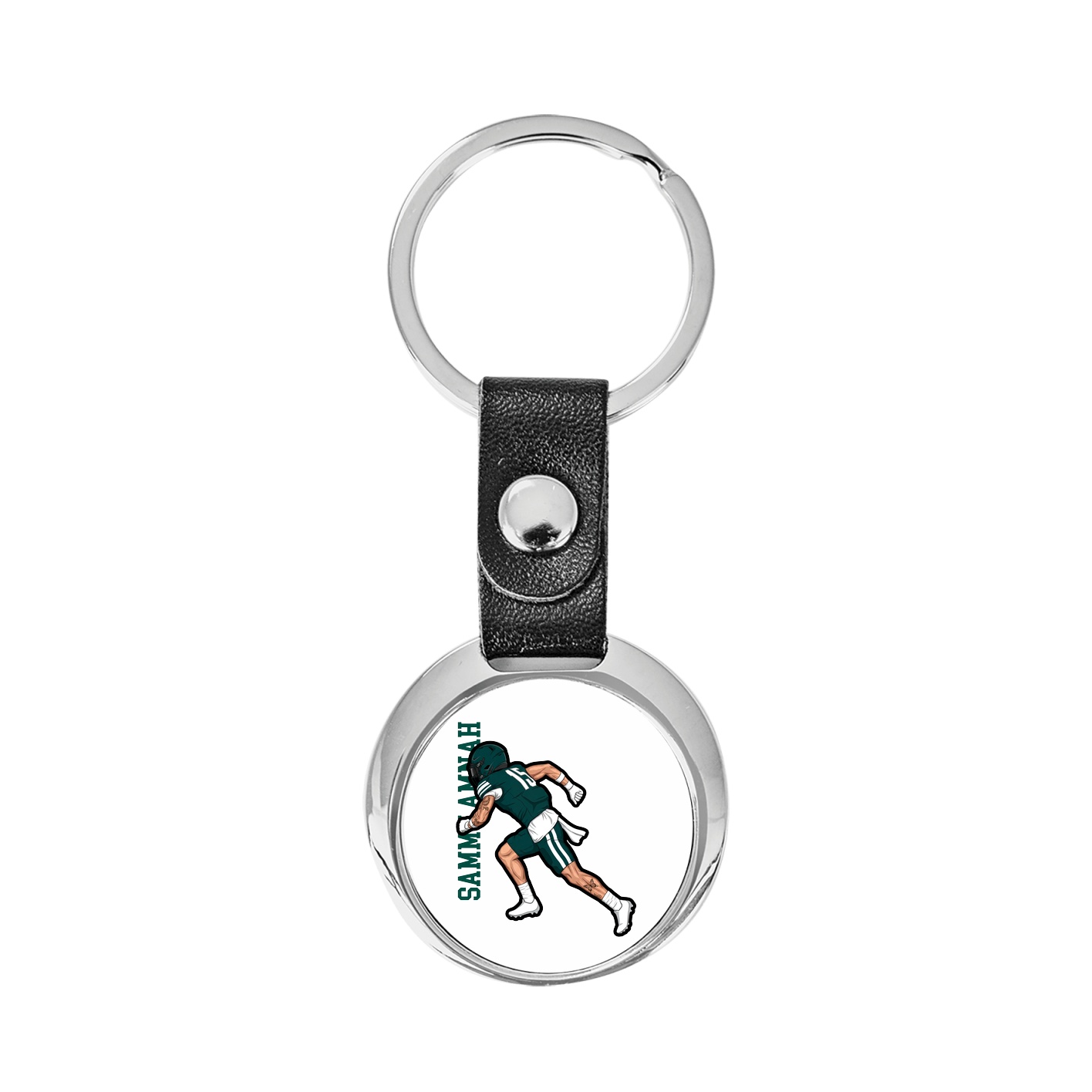 Key Chain — Name Vertical in Classic