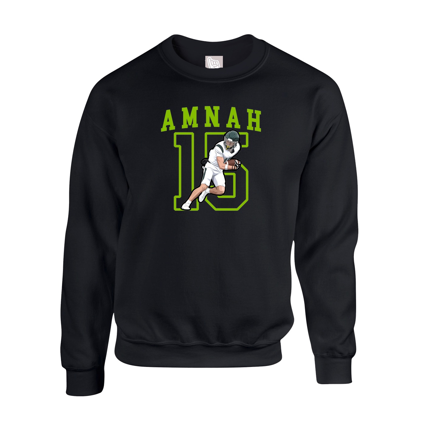 Fleece Crew — Shirsey in Black