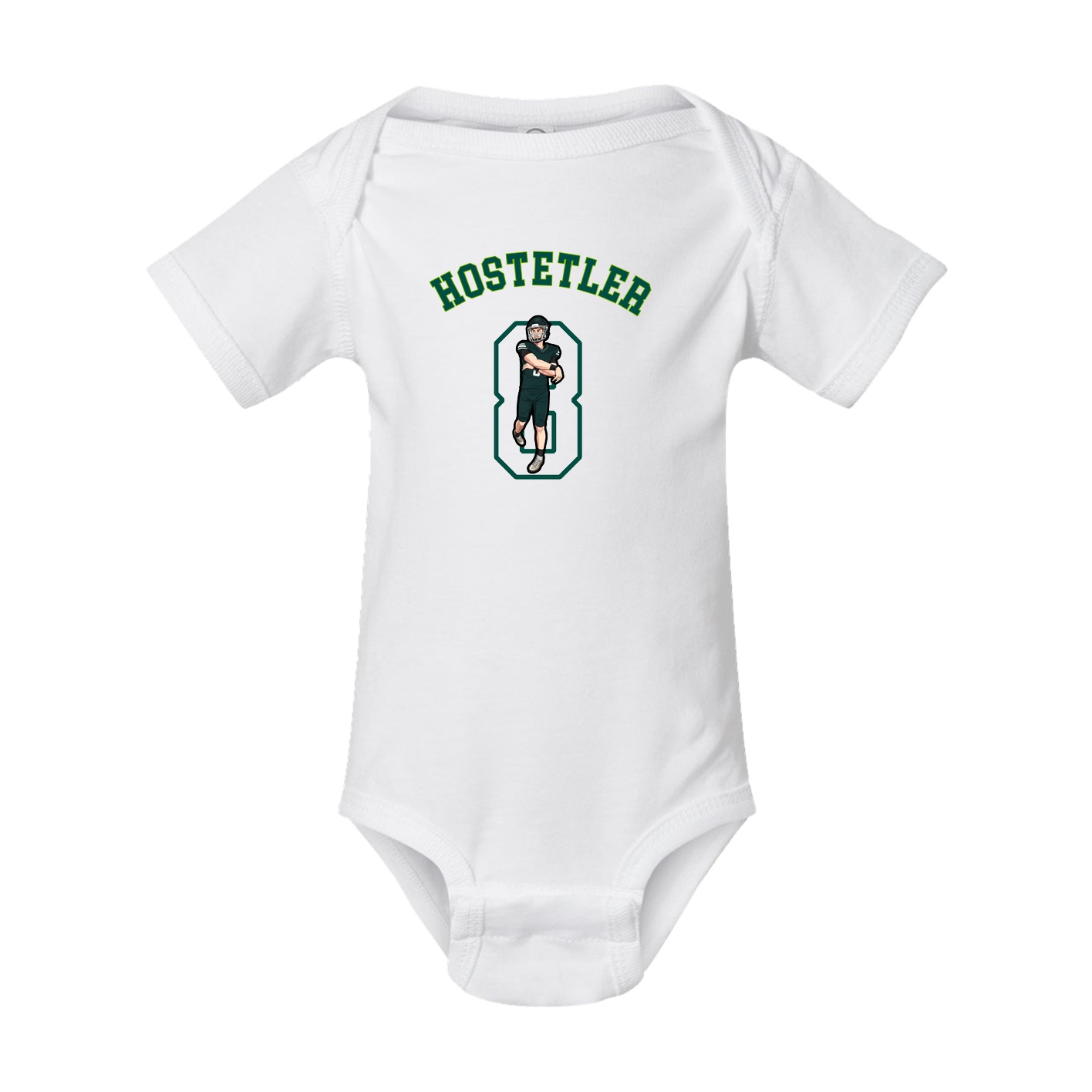 Baby Onesie — Shirsey Arch in White