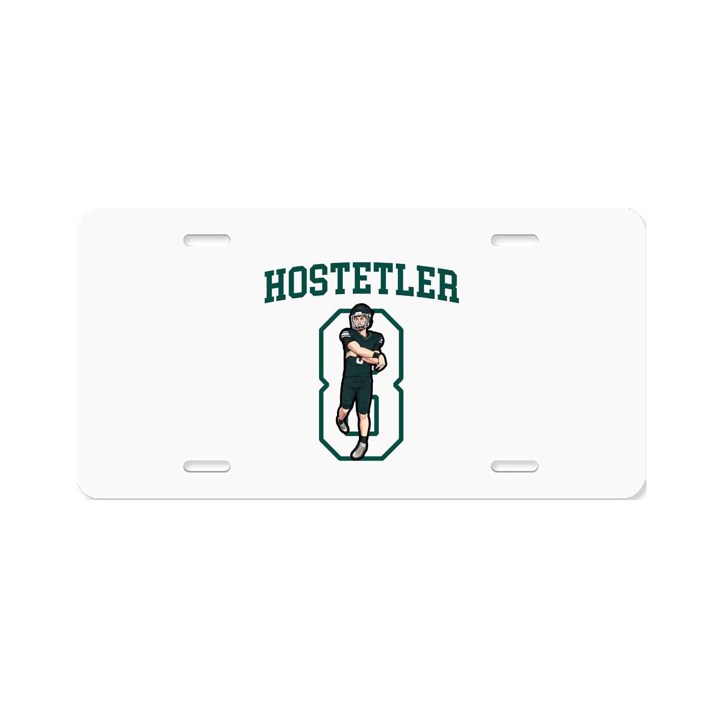 License Plate — Shirsey in Classic