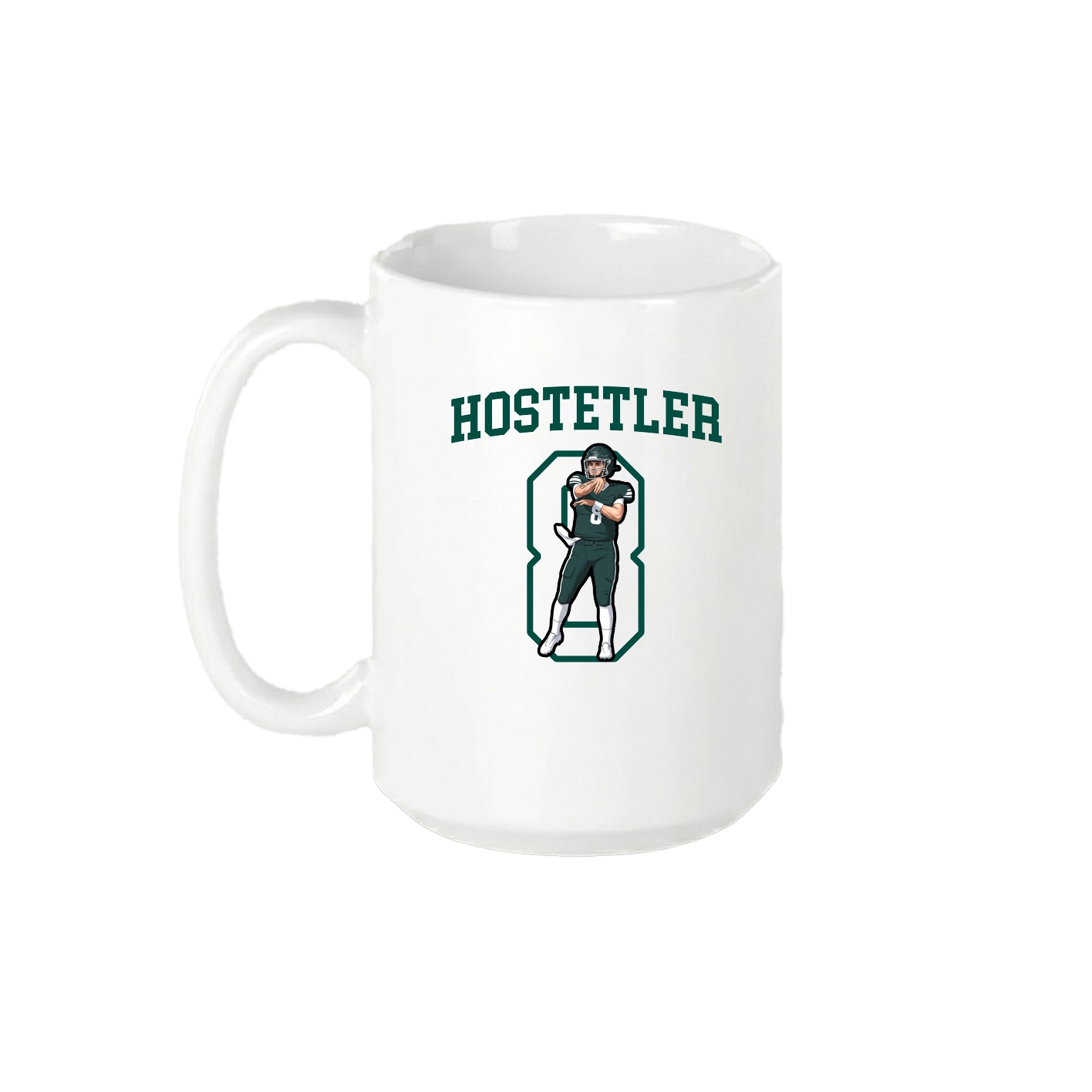 15oz Coffee Mug — Shirsey in White