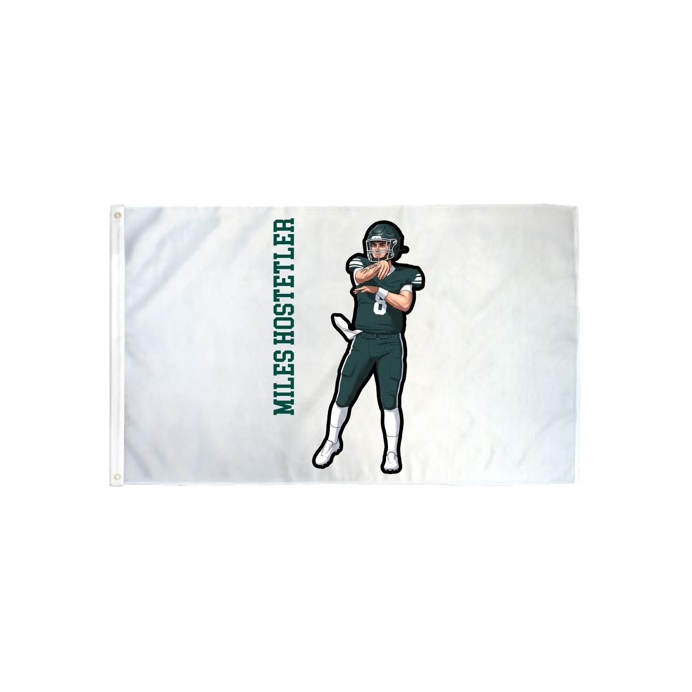 3x5 Flag — Name Vertical in Classic