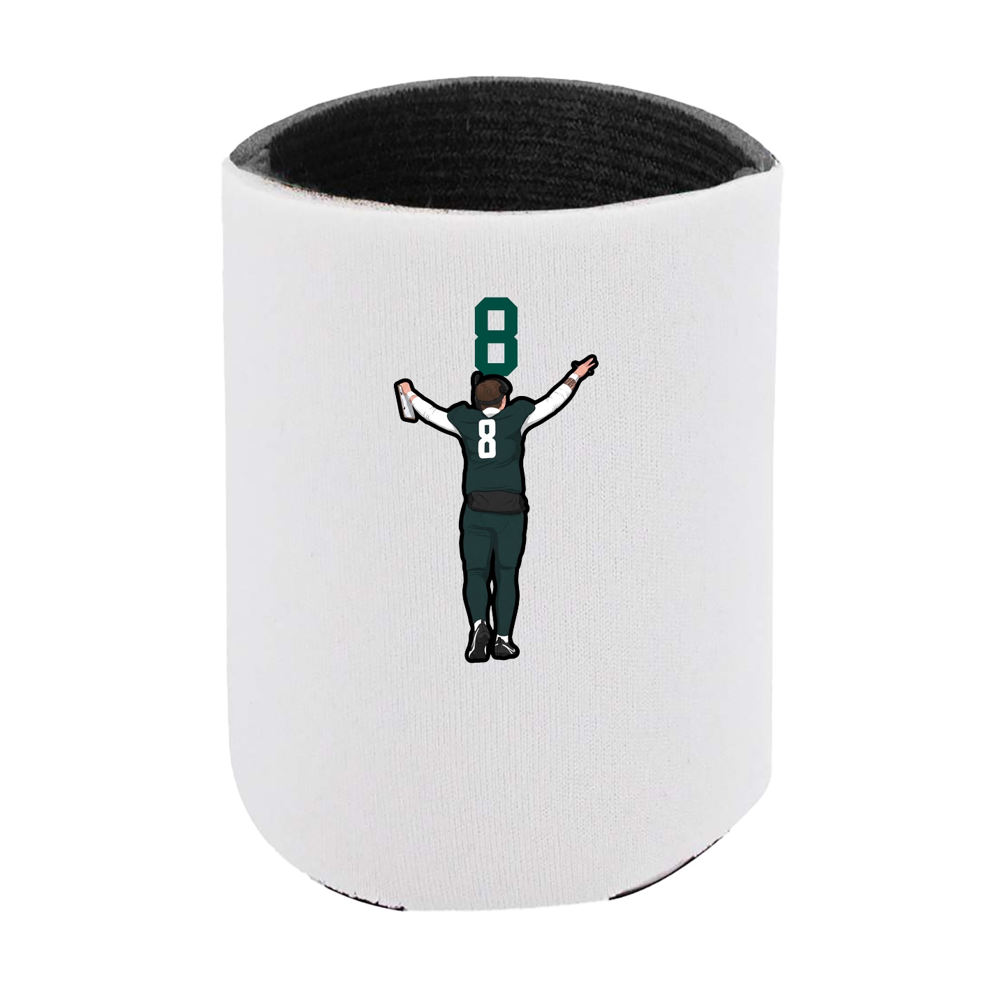 Can Holder — Number Top in White