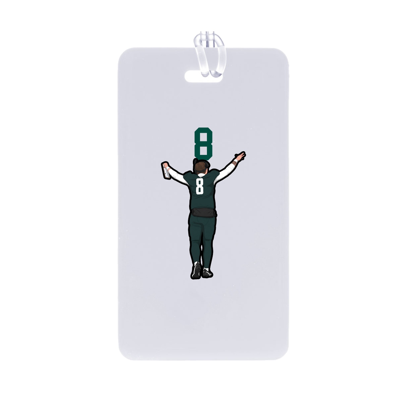 Bag Tag — Number Top in Classic