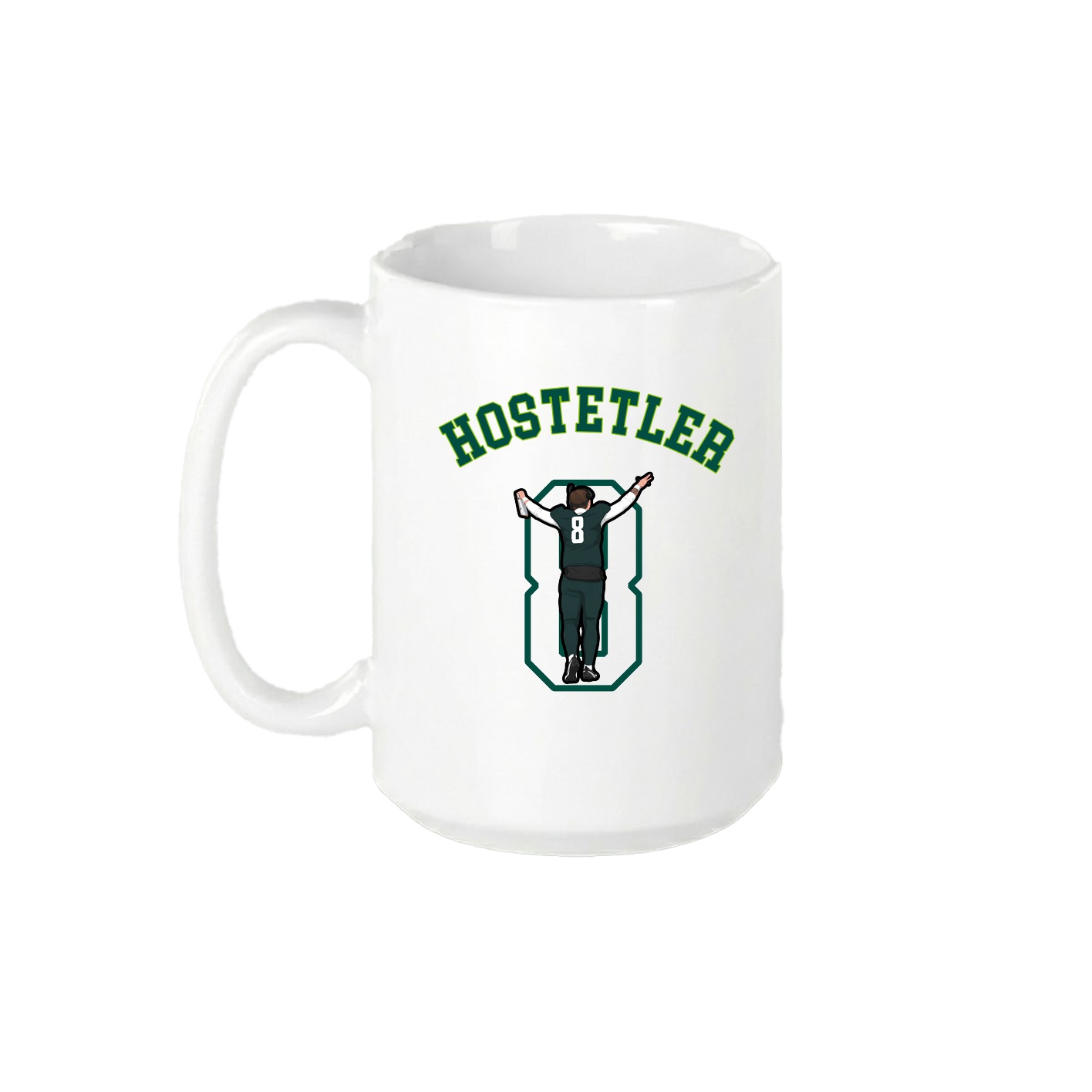 15oz Coffee Mug — Shirsey Arch in White