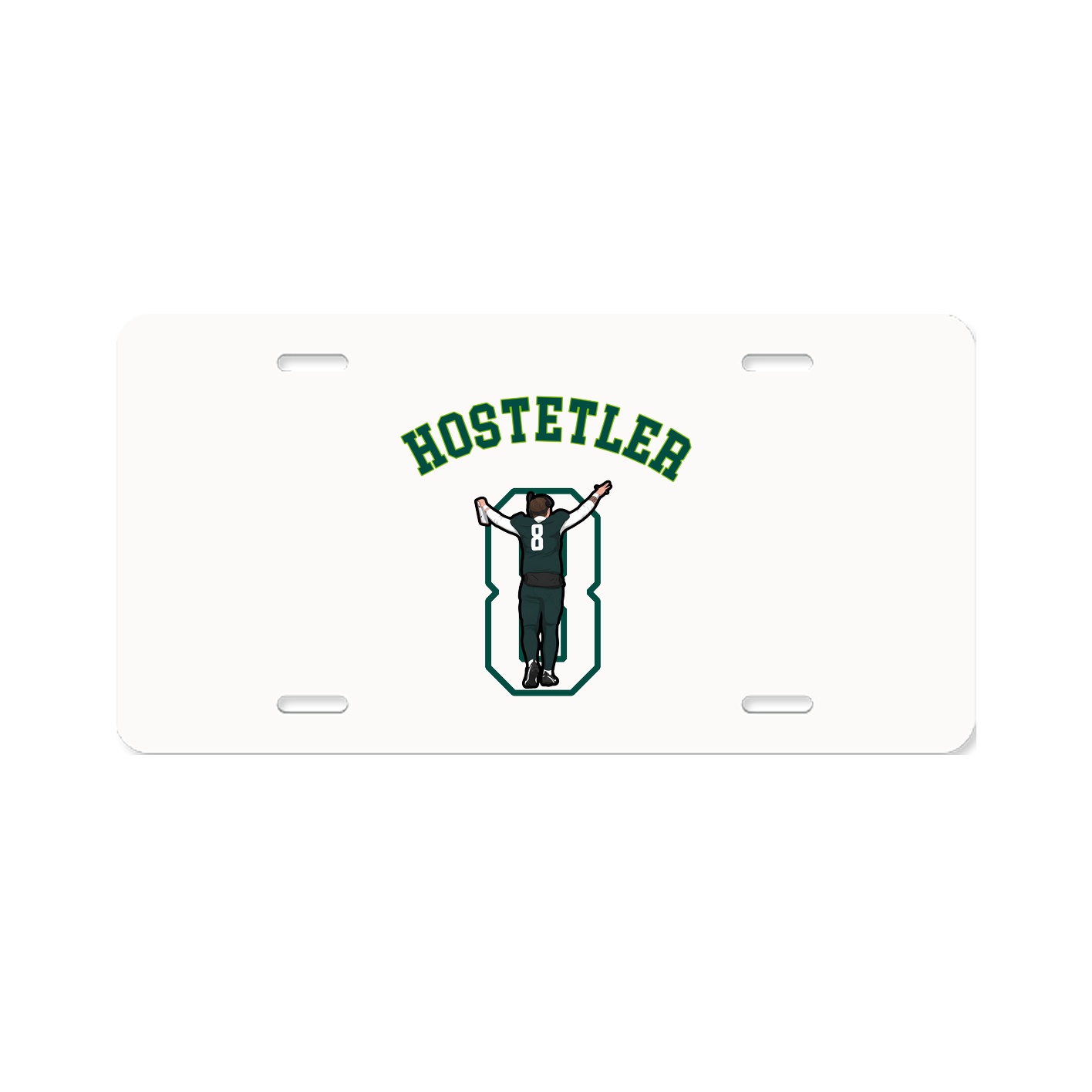 License Plate — Shirsey Arch in Classic