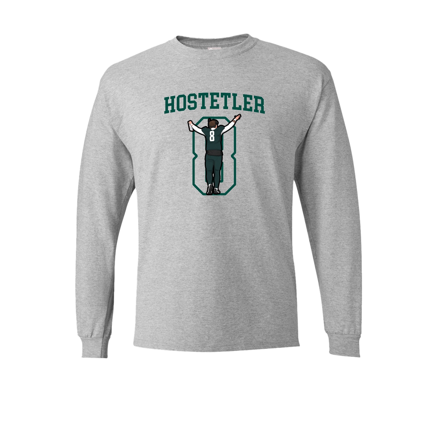 Long Sleeve Tee — Shirsey in Grey