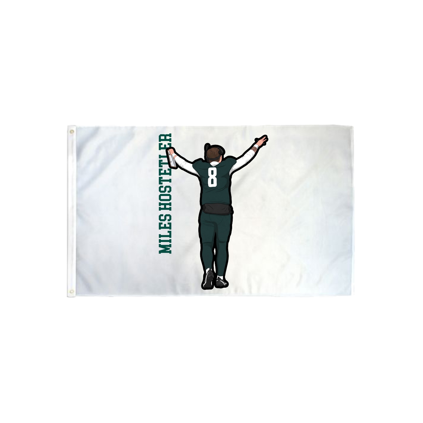 3x5 Flag — Name Vertical in Classic