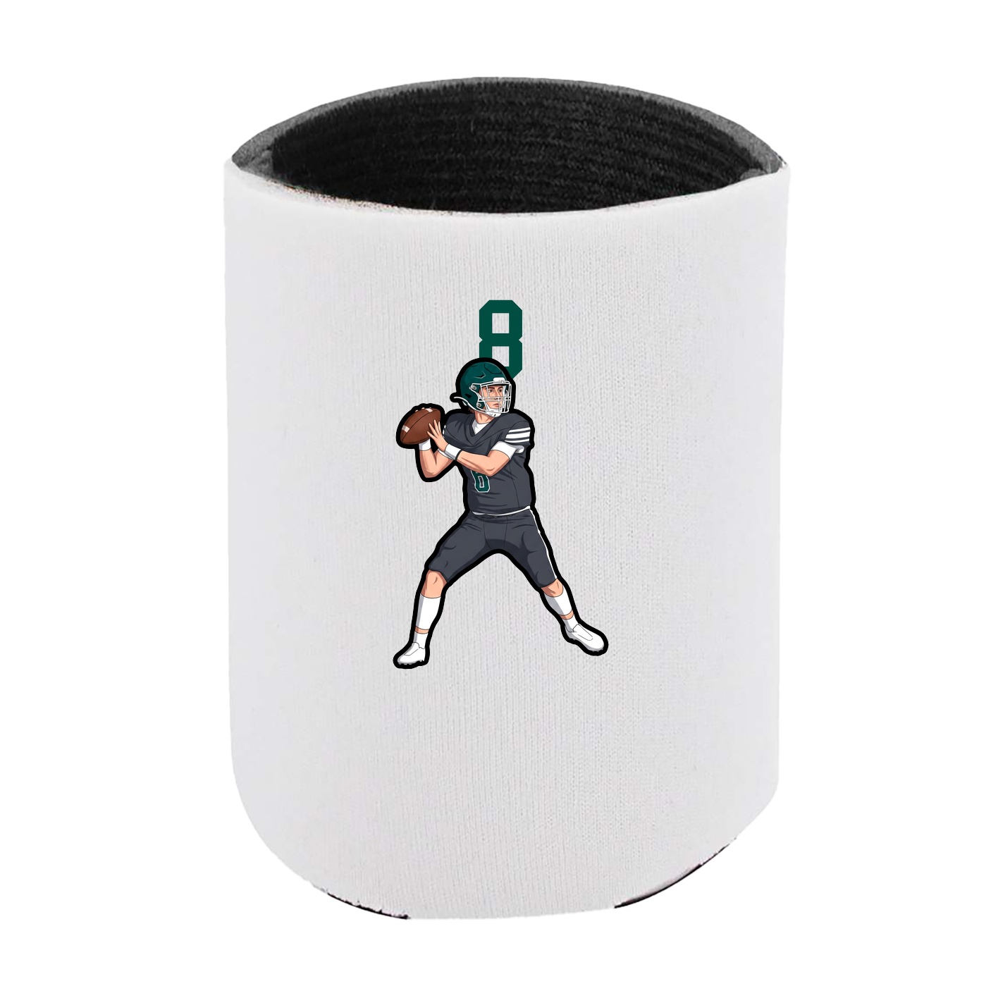 Can Holder — Number Top in White
