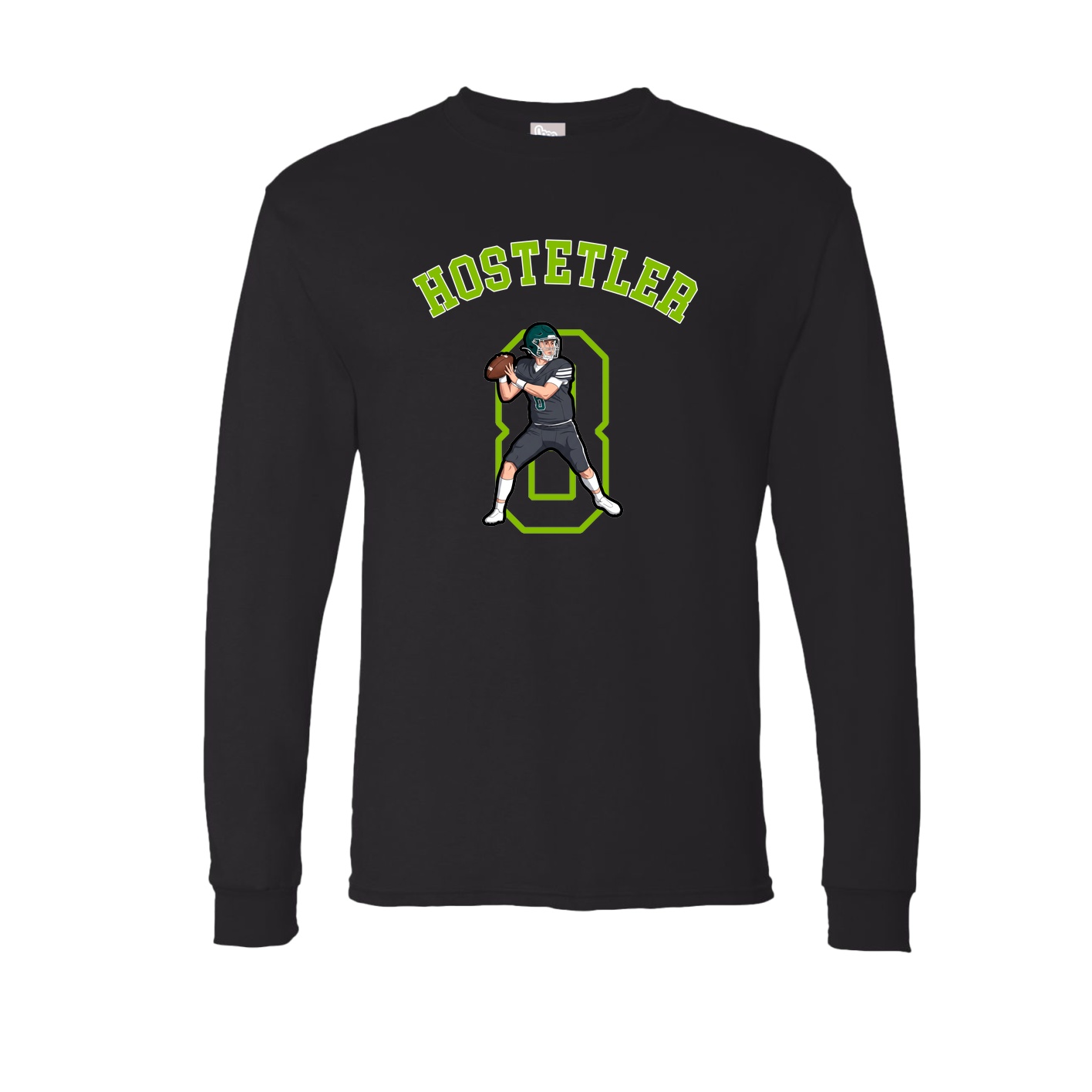 Long Sleeve Tee — Shirsey Arch in Black