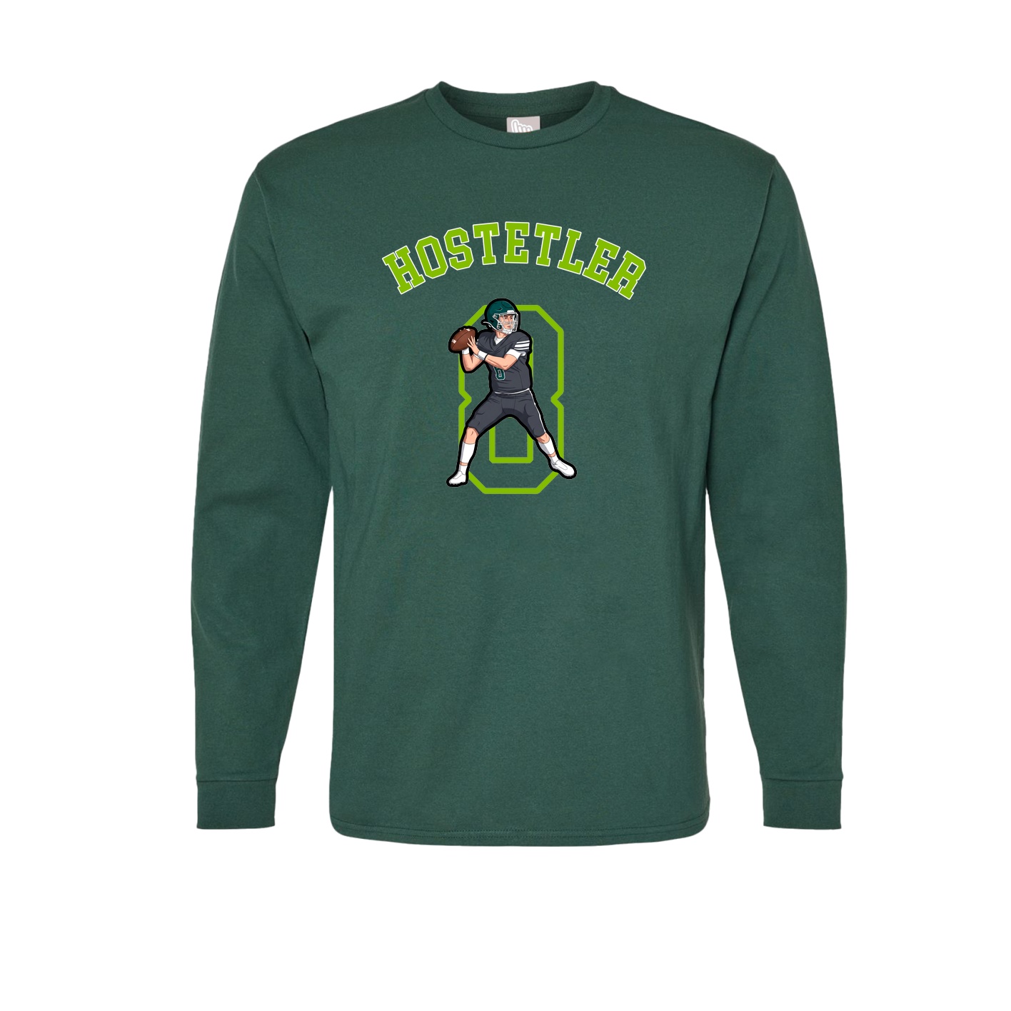 Long Sleeve Tee — Shirsey Arch in Green