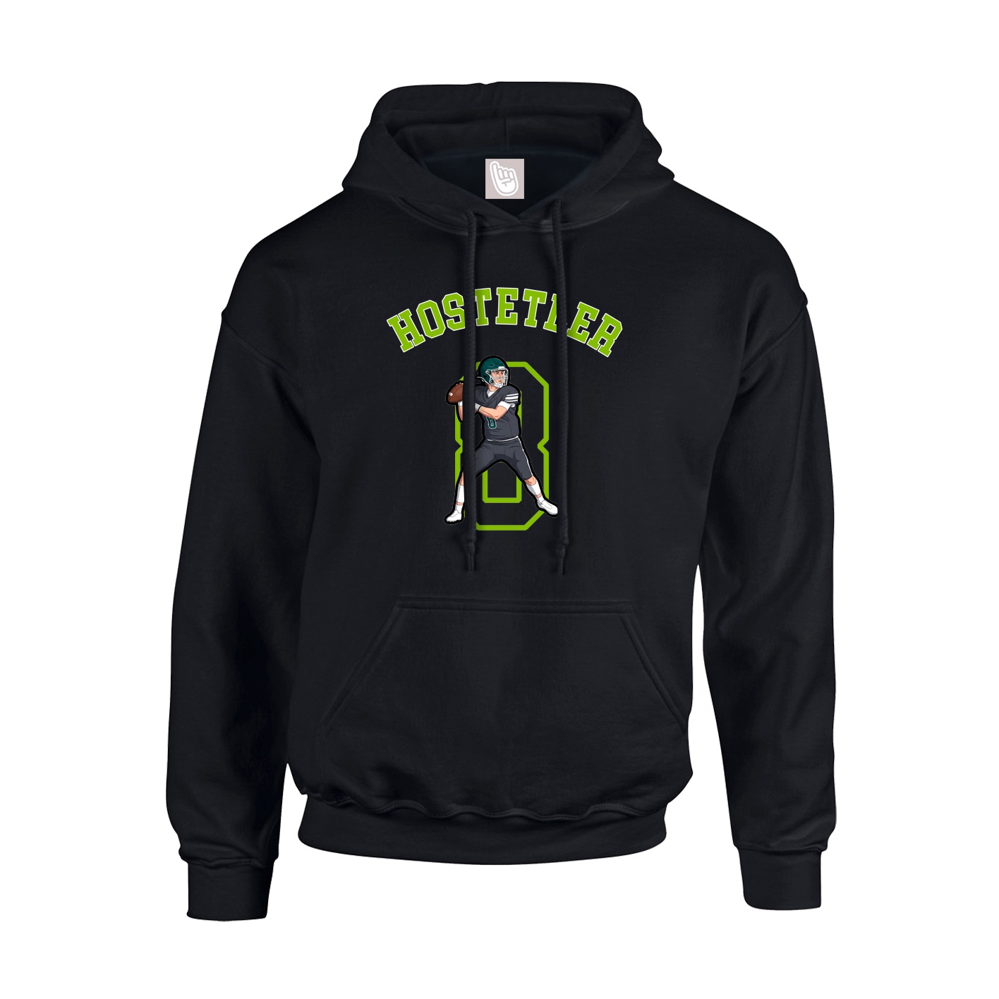 Hoodie — Shirsey Arch in Black