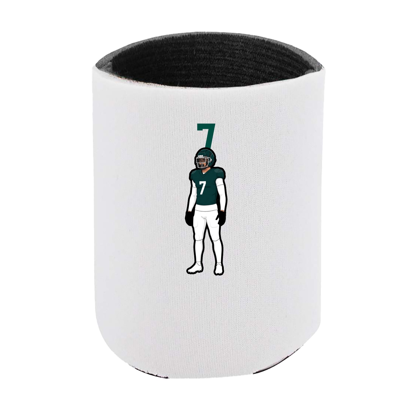 Can Holder — Number Top in White