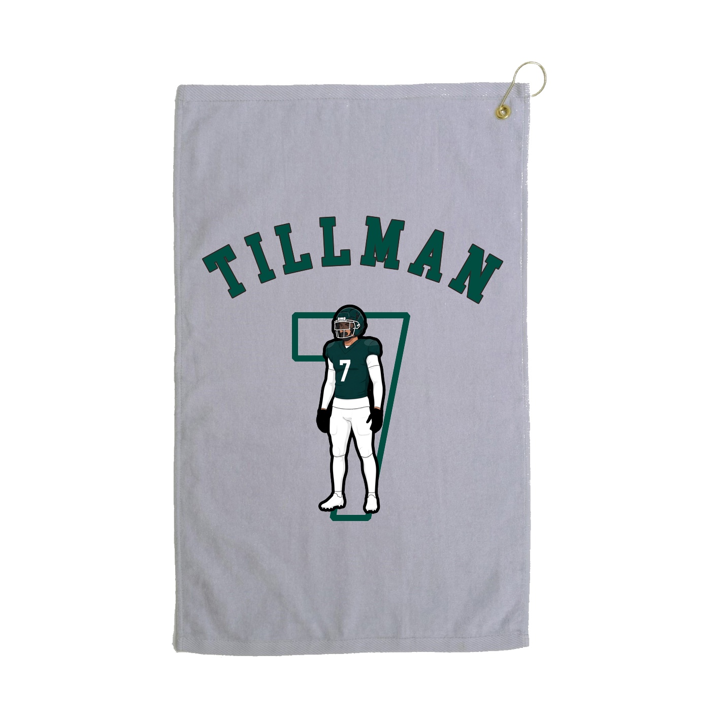 Golf Towel — Shirsey Arch in Grey
