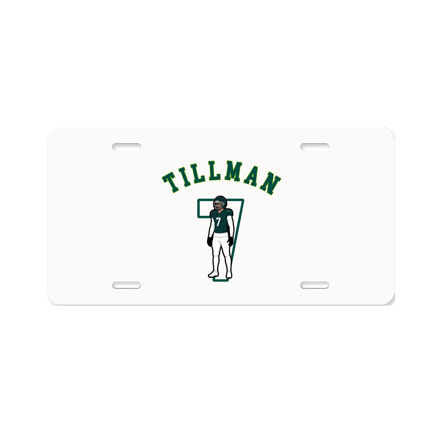 License Plate — Shirsey Arch in Classic