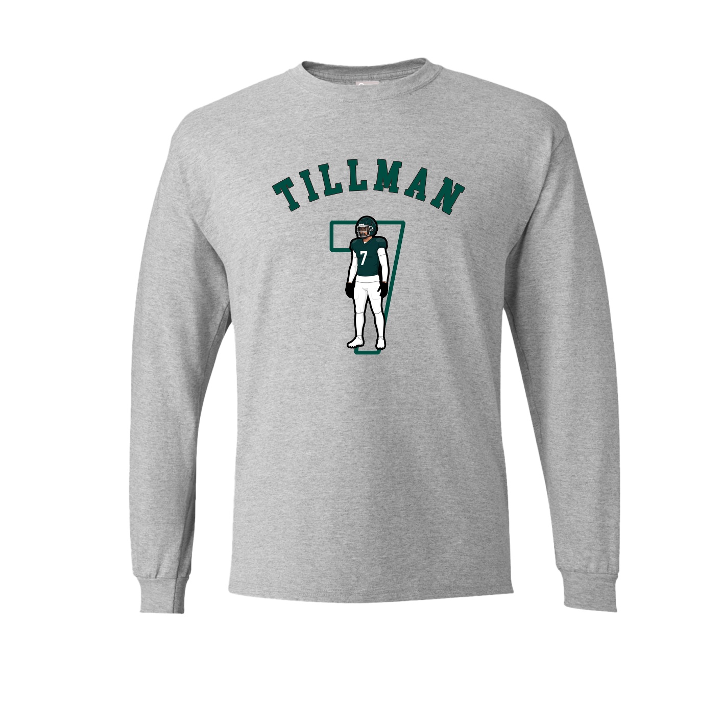 Long Sleeve Tee — Shirsey Arch in Grey