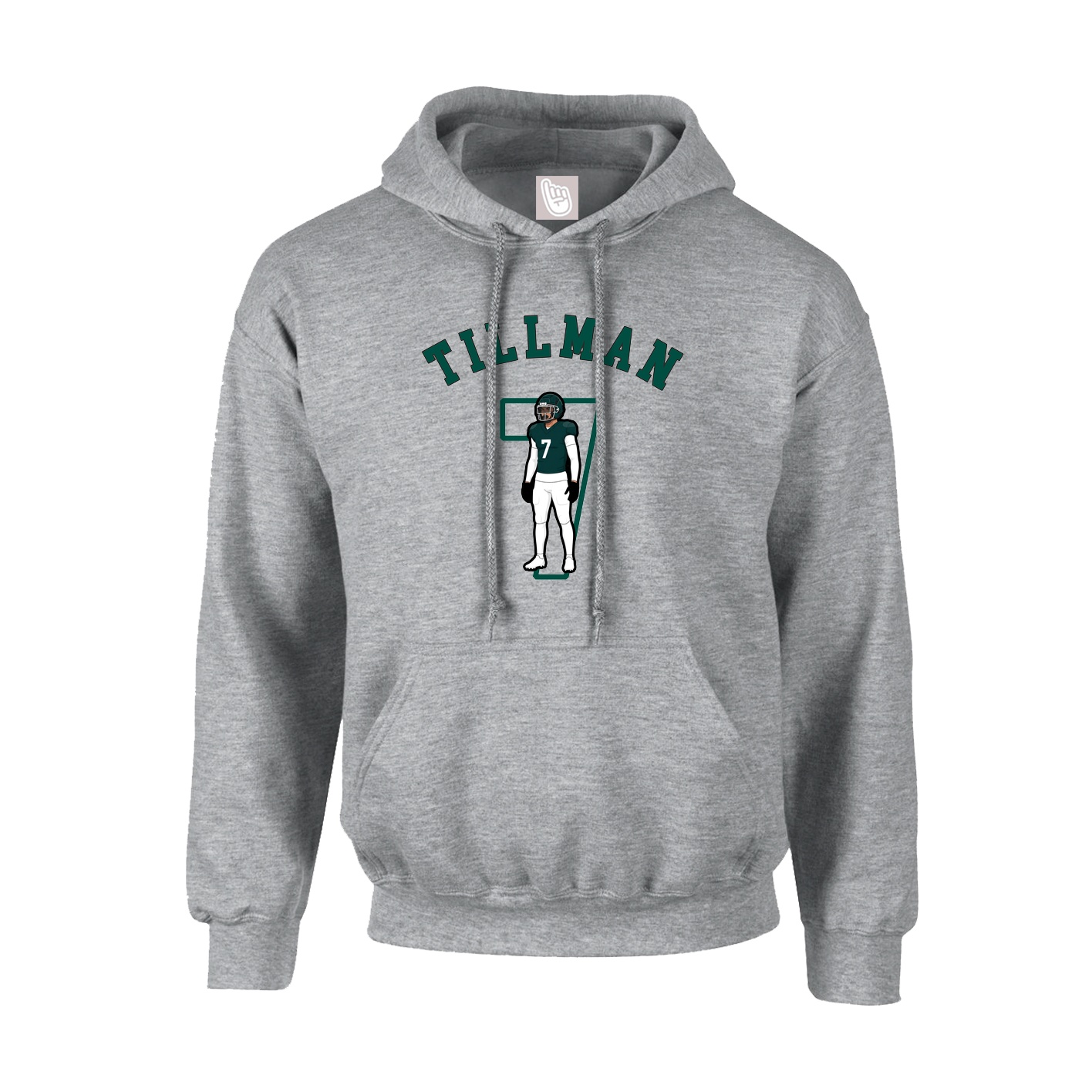 Youth Hoodie — Shirsey Arch in Grey
