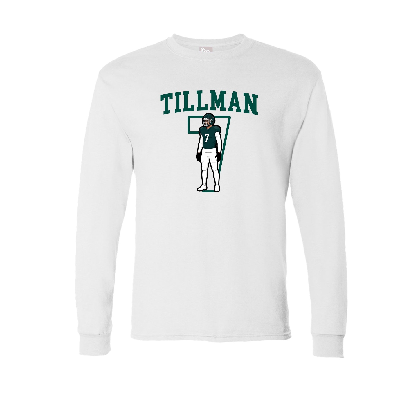 Long Sleeve Tee — Shirsey in White