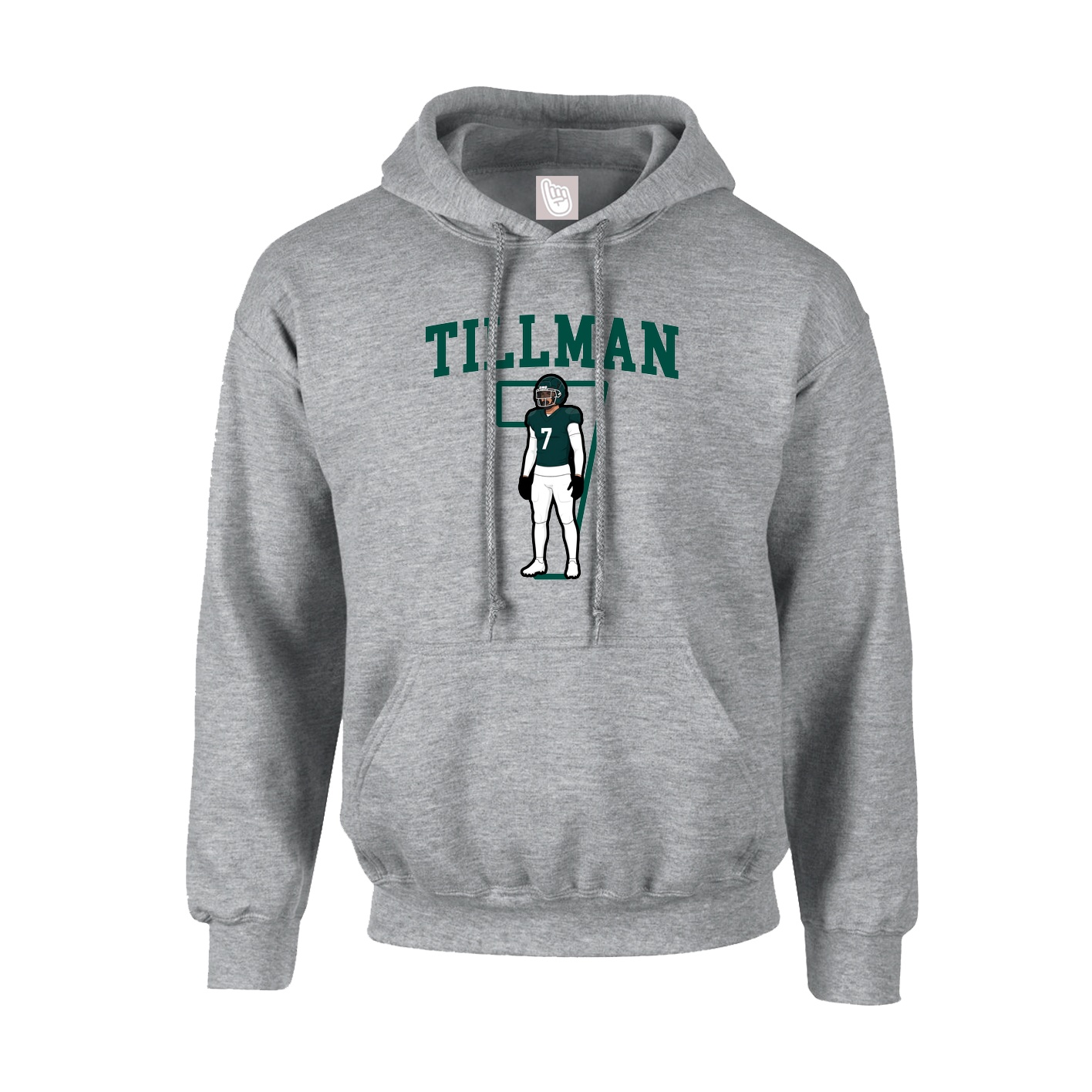 Hoodie — Shirsey in Grey