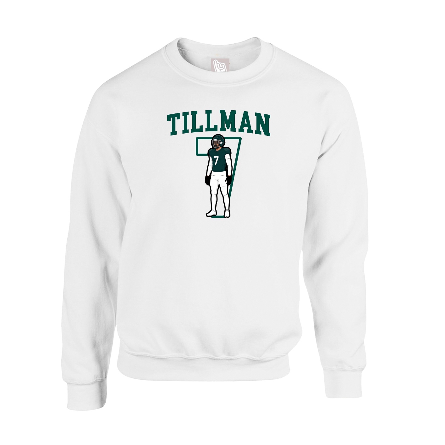 Fleece Crew — Shirsey in White