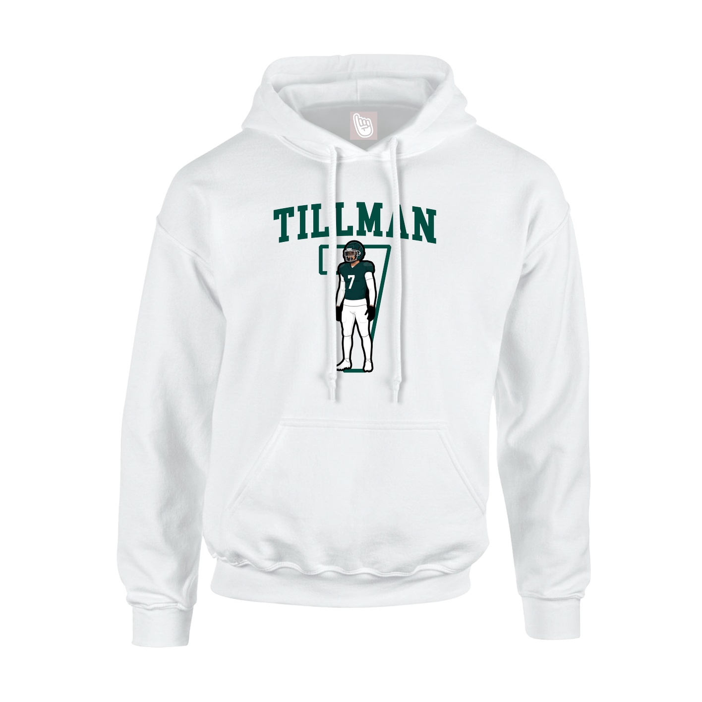 Youth Hoodie — Shirsey in White