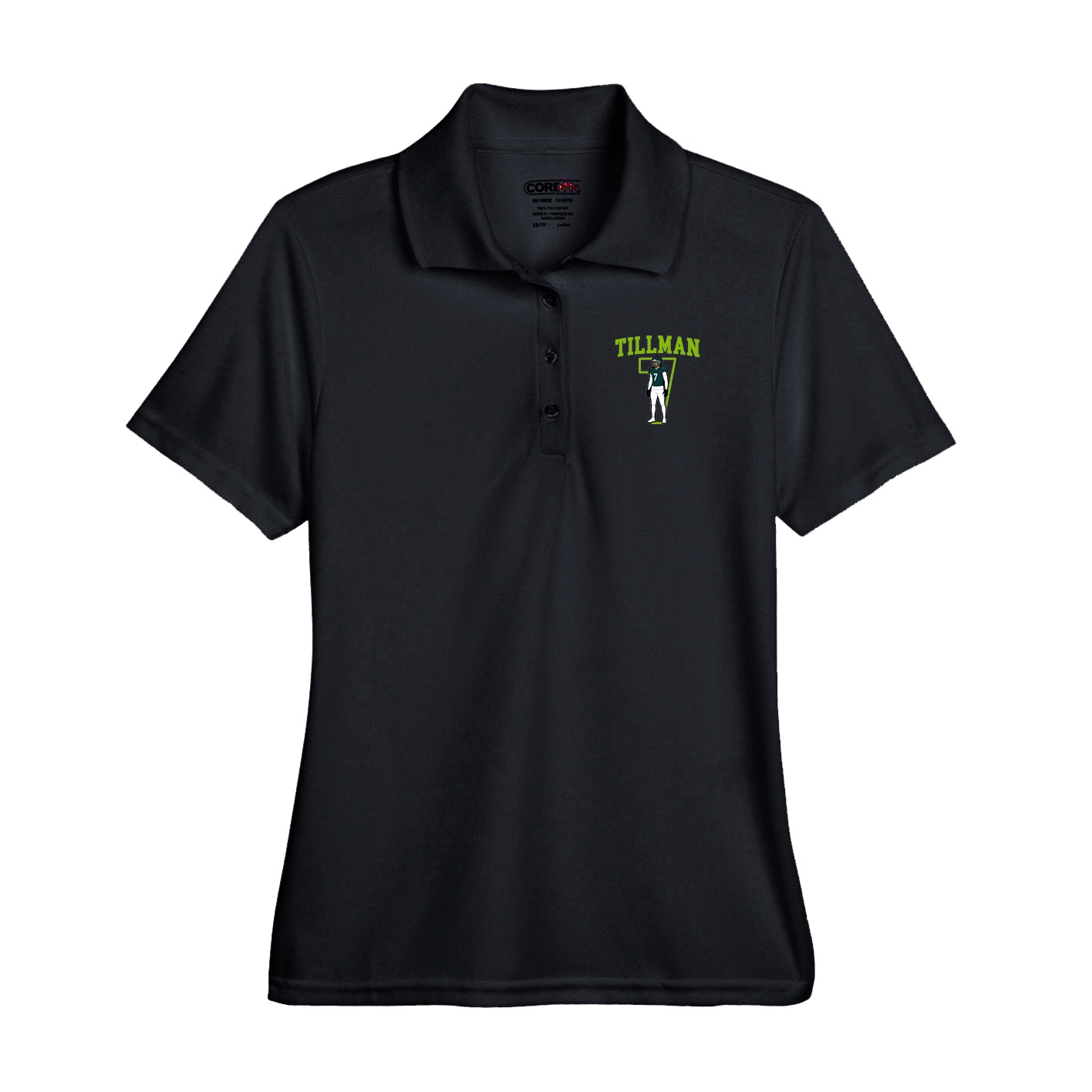 Performance Polo — Shirsey in Black