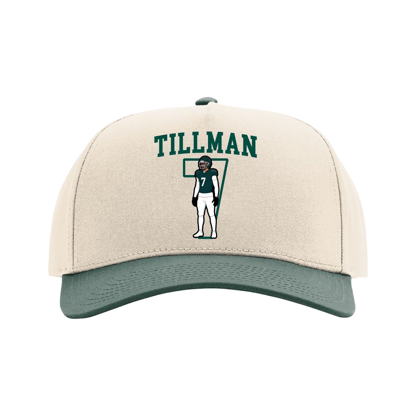 Full Fabric Five-Panel Champ Cap
