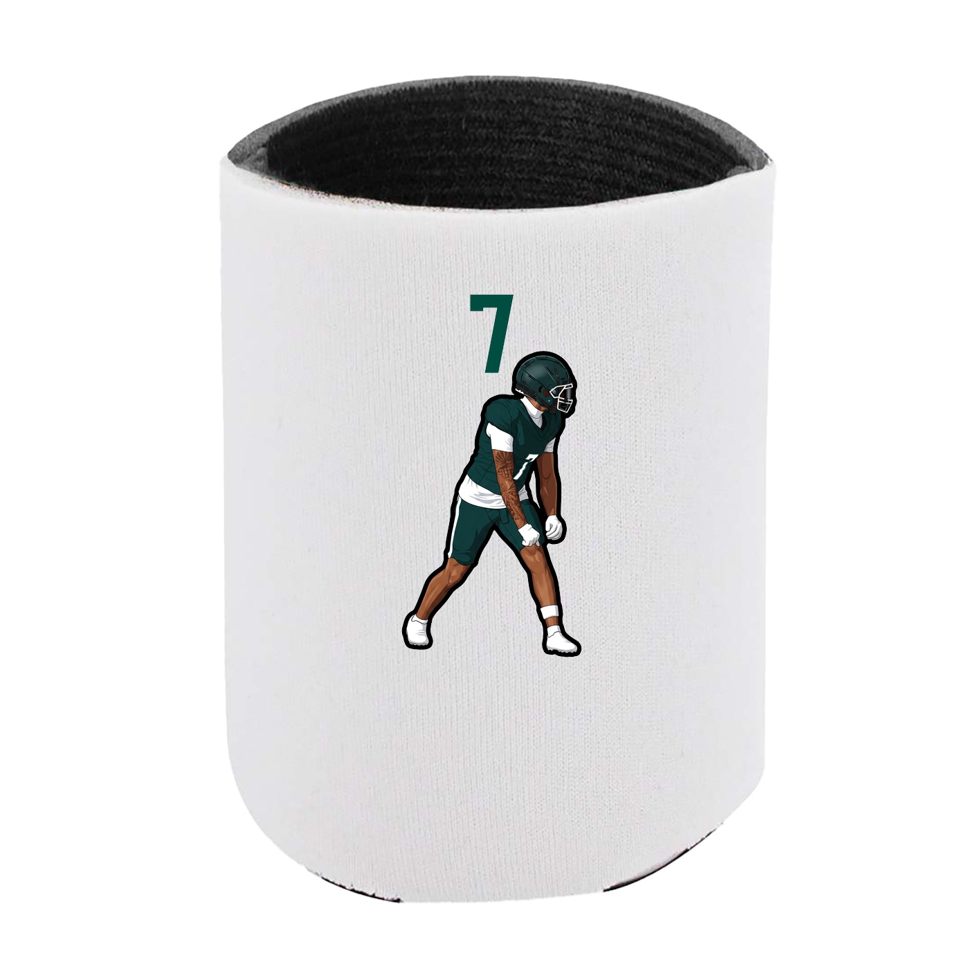 Can Holder — Number Top in White