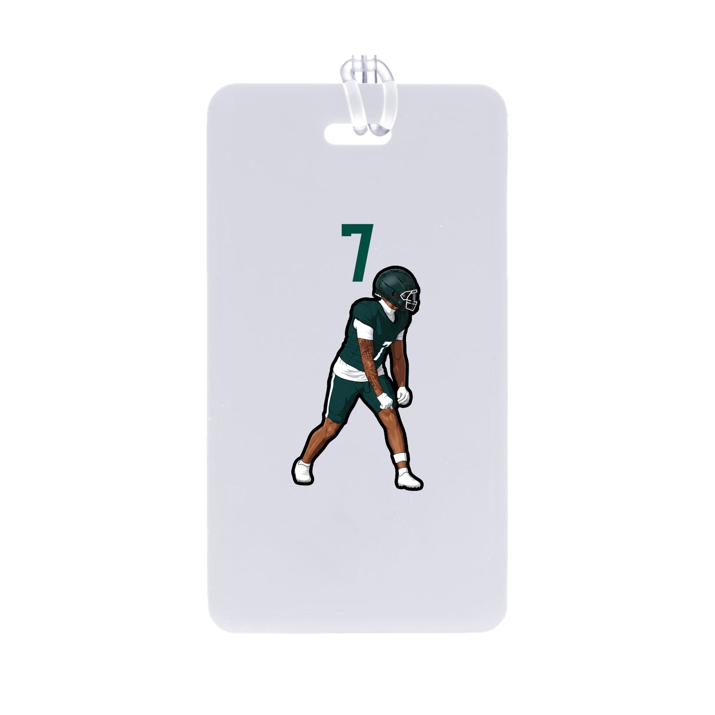 Bag Tag — Number Top in Classic