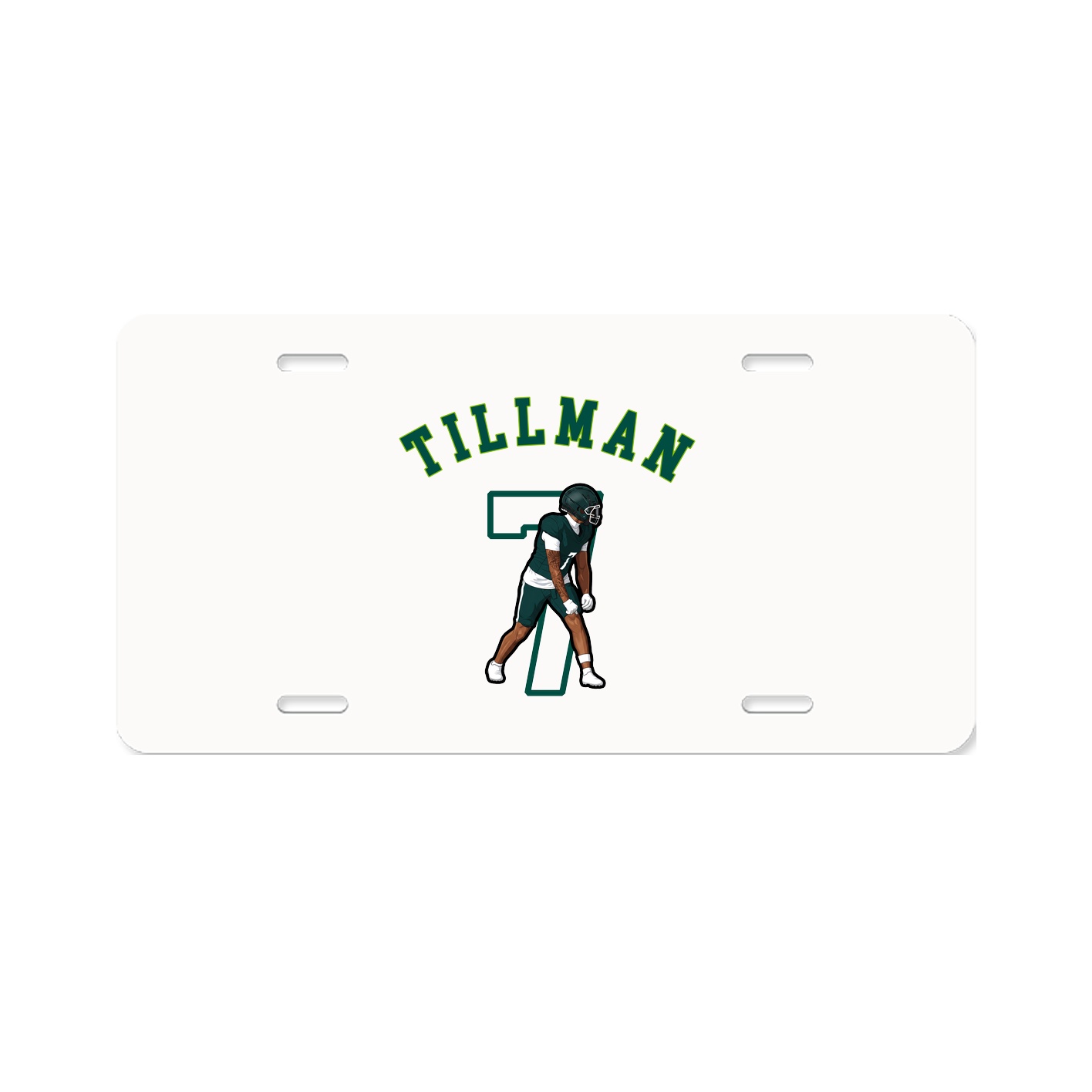 License Plate — Shirsey Arch in Classic