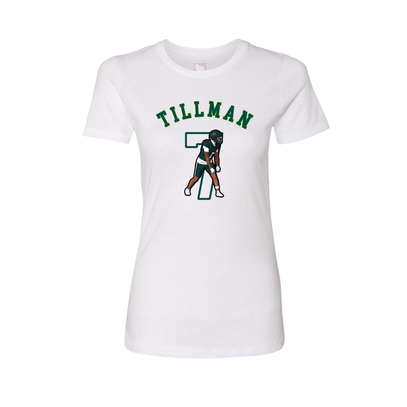 Womens Tee — Shirsey Arch in White