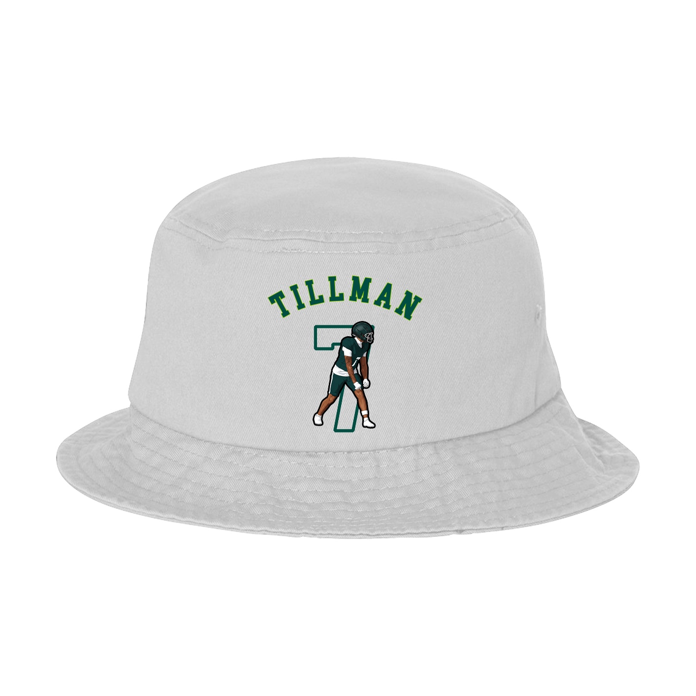 Bucket Cap — Shirsey Arch in White