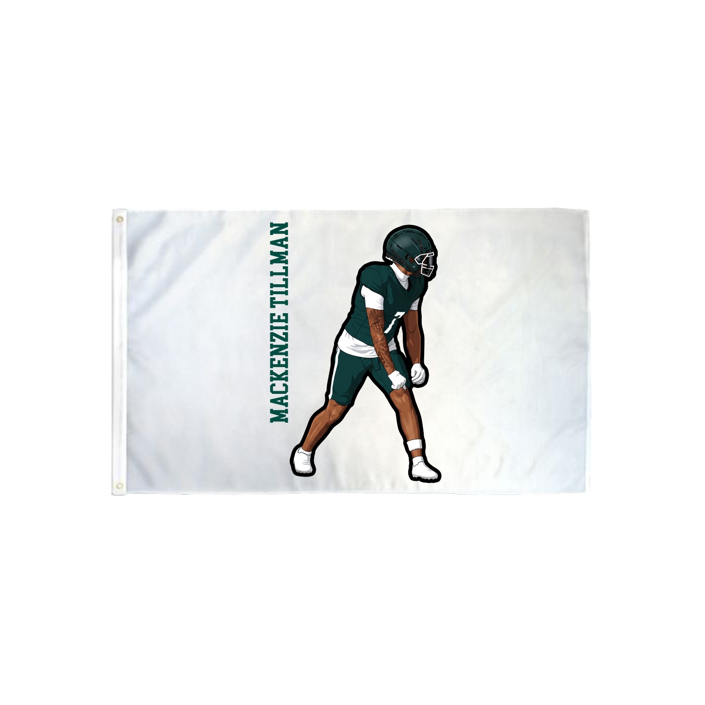 3x5 Flag — Name Vertical in Classic