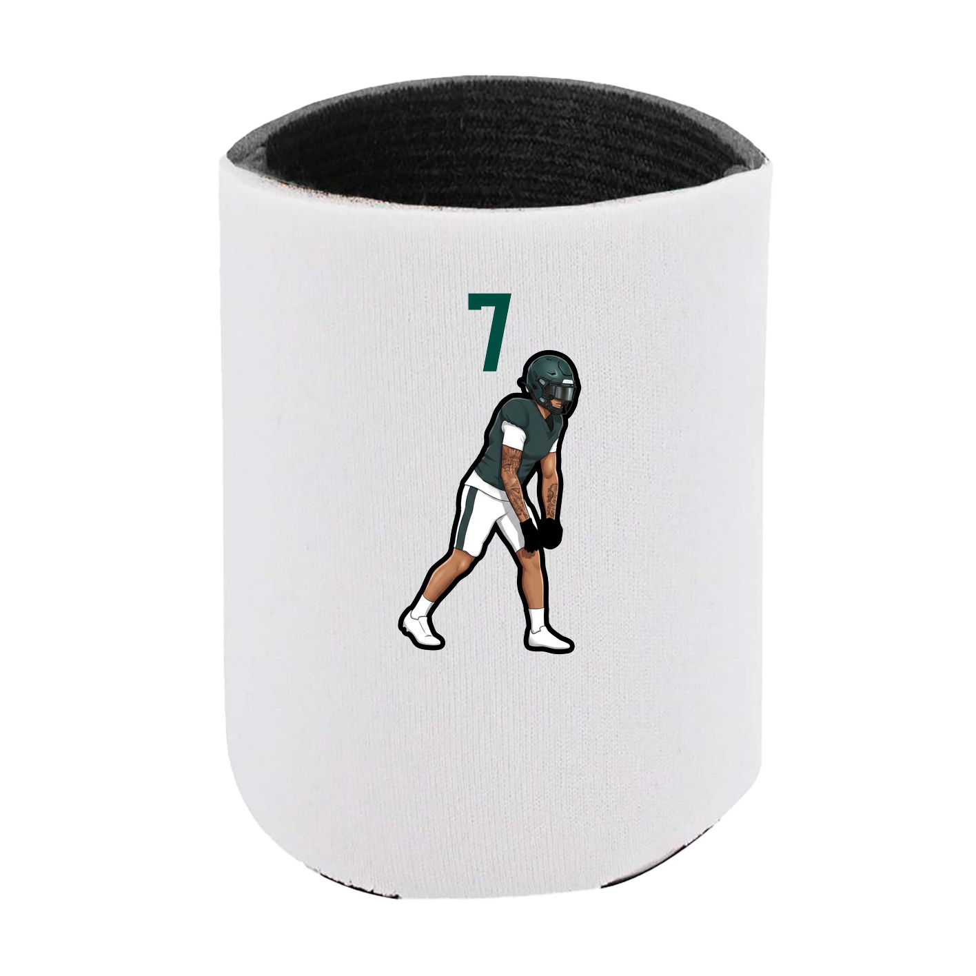 Can Holder — Number Top in White