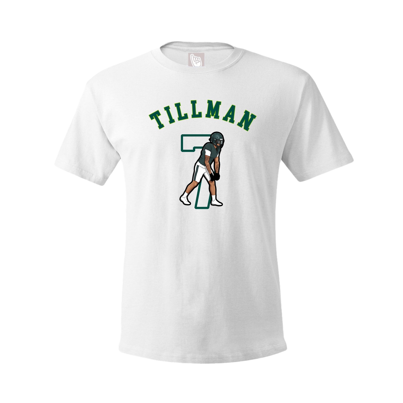 Tee — Shirsey Arch in White