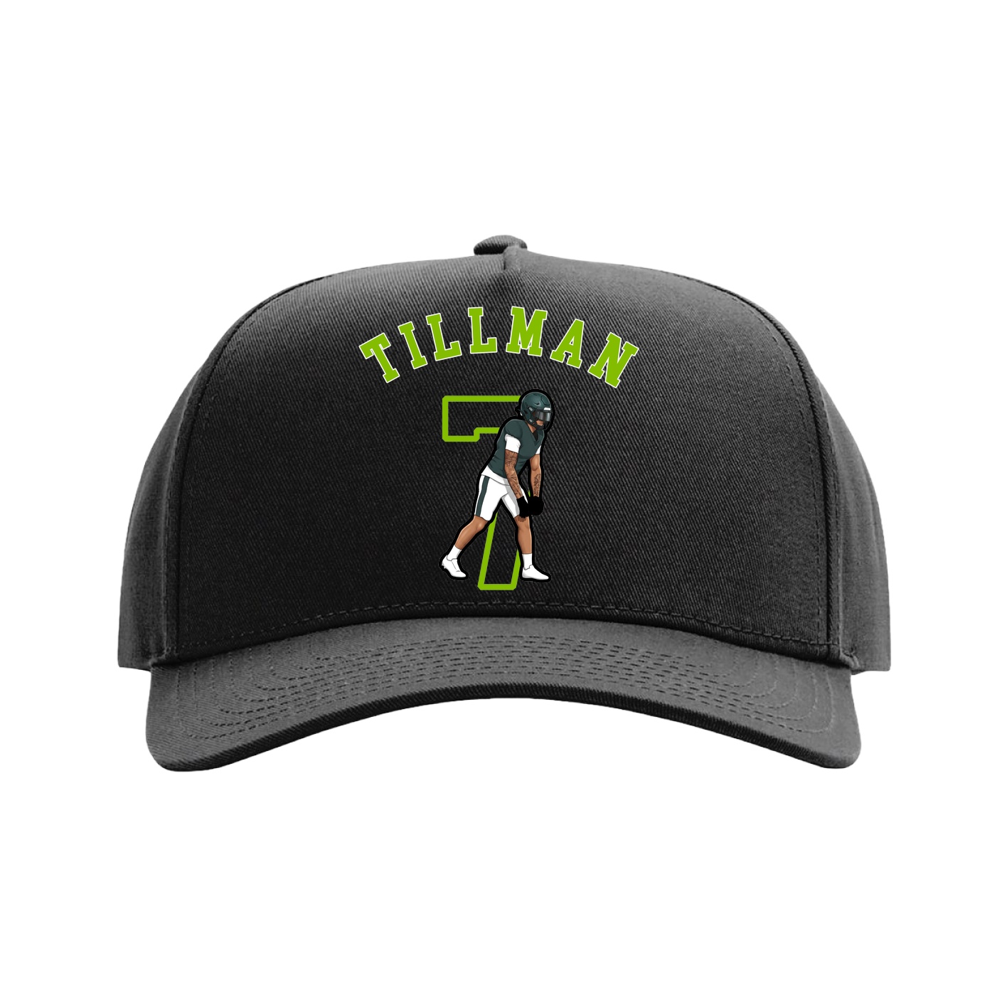 Full Fabric Five-Panel Champ Cap